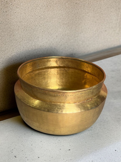 Vintage brass beautiful vase - Image 4