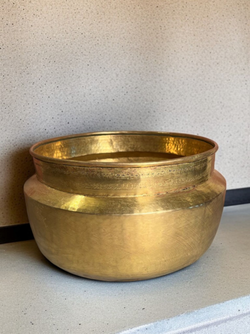 Vintage brass beautiful vase - Image 3