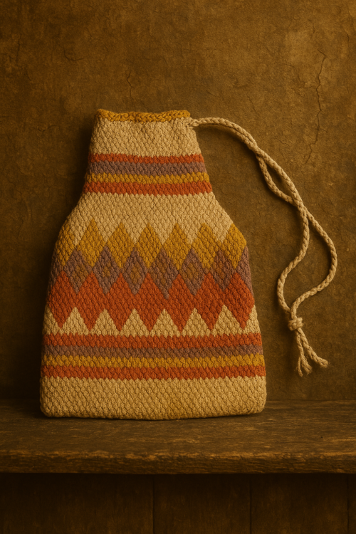 Antique coin bag hand made - Image 3