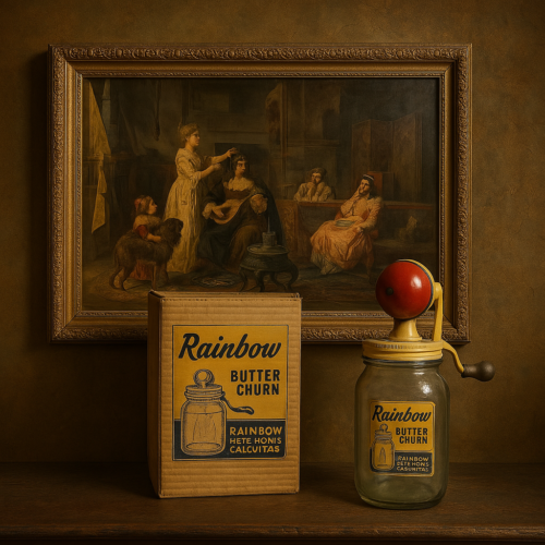 Vintage butter churan jar... - Image 4