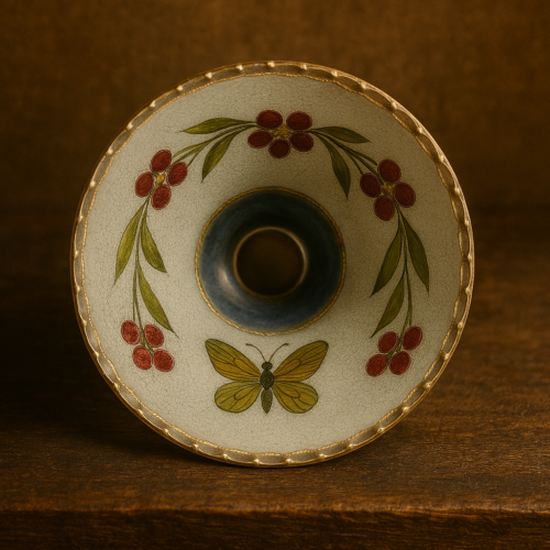 Antique  czechoslovakia lamp shade - Image 3