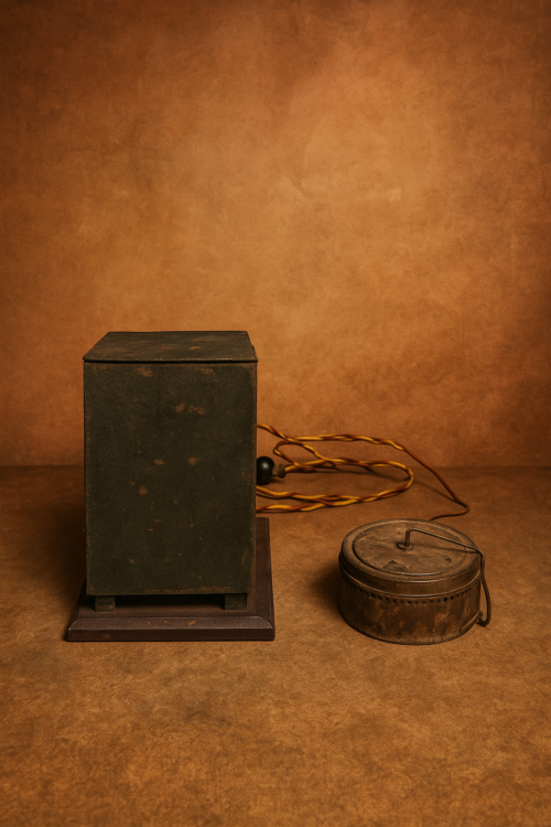 Vintage Magic Lantern Projector – Early 20th Century Optical Device - Image 3