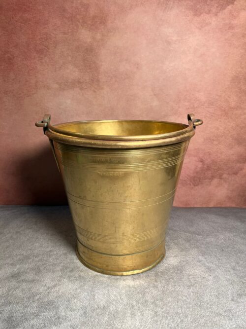 Vintage brass bucket - Image 2