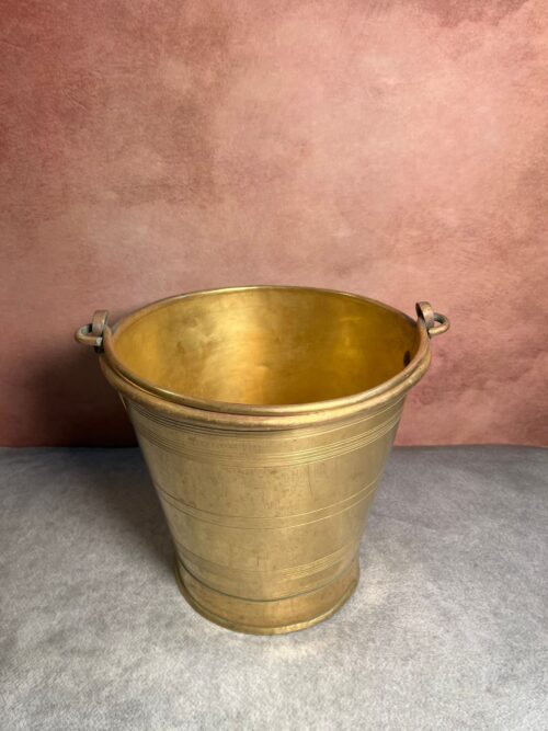 Vintage brass bucket - Image 5