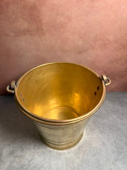 Vintage brass bucket - Image 4