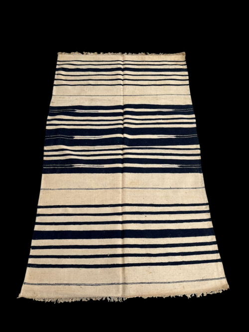 100+ Years Old Bikaner Jail Handwoven Rug – Rare Vintage Collector’s Piece