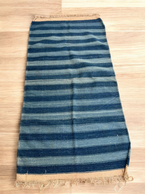 100+ Years Old Bikaner Jail Handwoven Rug – Rare Vintage Collector’s Piece - Image 2