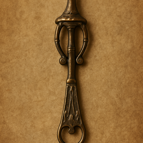 Antique Brass Bottle Opener – Vintage Collectible