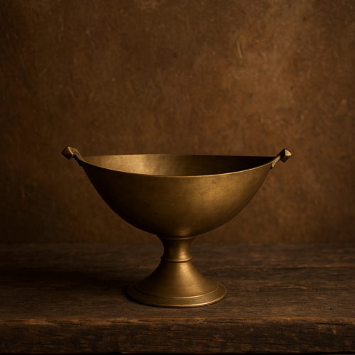 Antique Bronze Diya Bowl