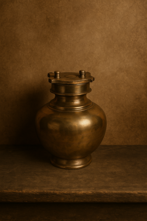 Antique Brass Water Pot – A Testament to Timeless Craftsmanship - Image 6