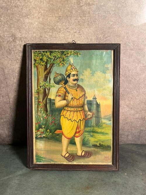 Rare Vintage Lithograph – General Bhimsen - Image 2