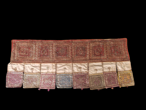🏵️ Antique Golden & Silver Work Bandrwal – 150+ Years Old