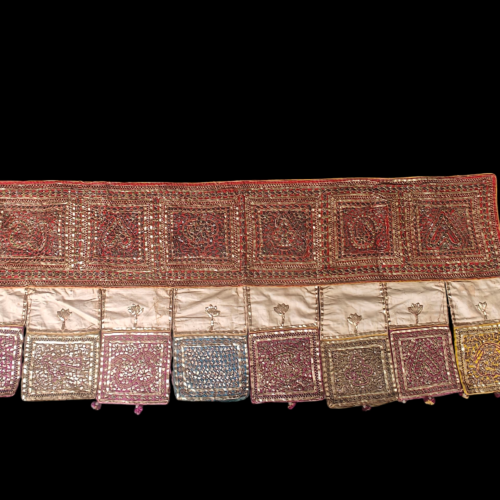 🏵️ Antique Golden & Silver Work Bandrwal – 150+ Years Old