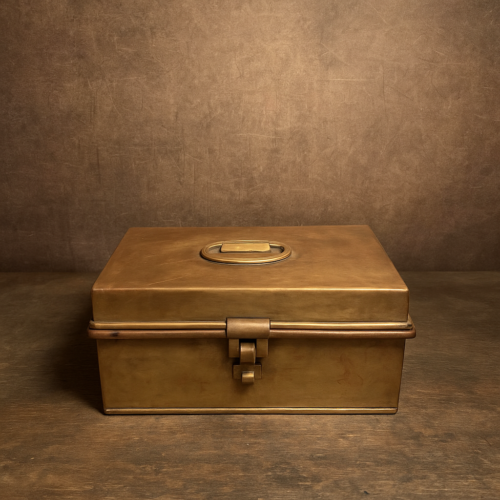 Rare Vintage Large Brass Paan Box – Collector's Treasure (paan daan)