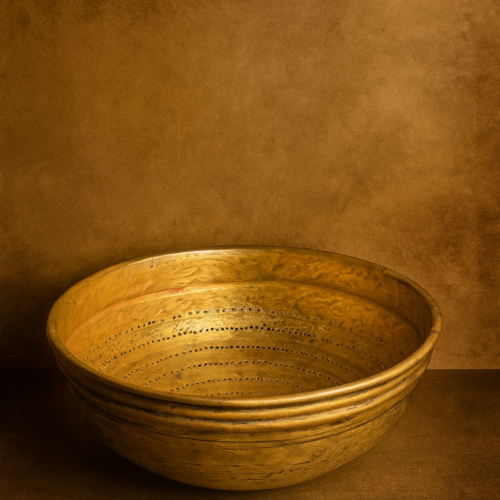 Vintage brass chalni