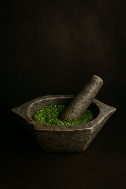 Antique Stone Khal Batta (Sil Batta / Mortar & Pestle) – 100+ Years Old, Large Size