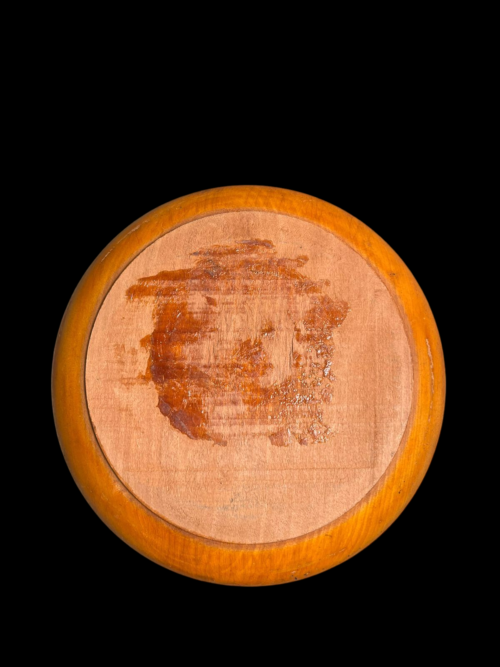 Vintage Wooden Lithograph Print Decorative Plate - Image 3