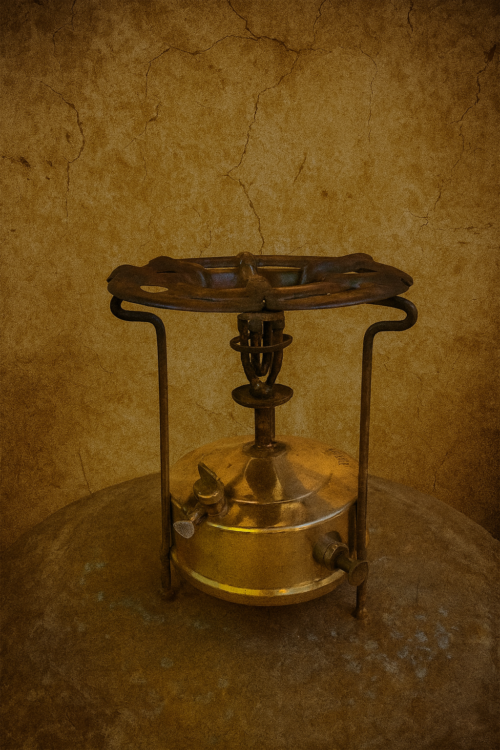Antique Brass Kerosene large size Stove – Collectible Vintage Cooking Piece - Image 4