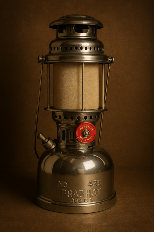 Original Prabhat Lantern petromax – Vintage Collectible (Model No. 426, 300 CP) - Image 4