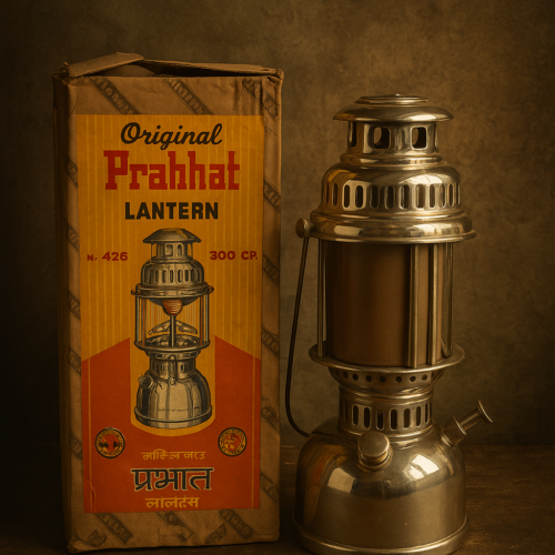 Original Prabhat Lantern petromax – Vintage Collectible (Model No. 426, 300 CP) - Image 2