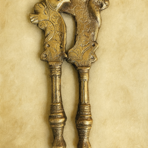 Vintage brass nut cutter