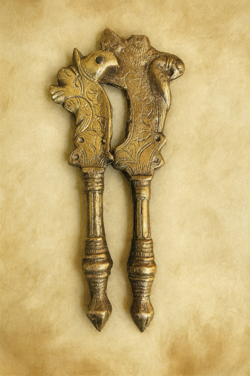 Vintage brass nut cutter