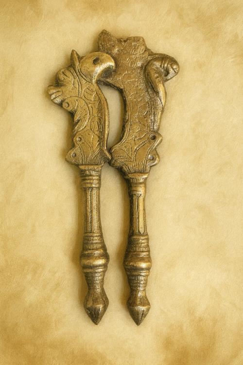Vintage brass nut cutter - Image 2
