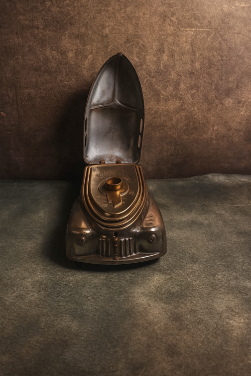 🌿 Vintage Brass White Polished Paan Daan (Very Old Collectible) - Image 4