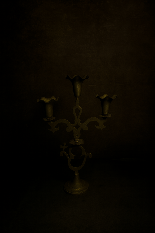 Antique Brass Candle Stand – 130+ Years Old Heritage Piece - Image 2