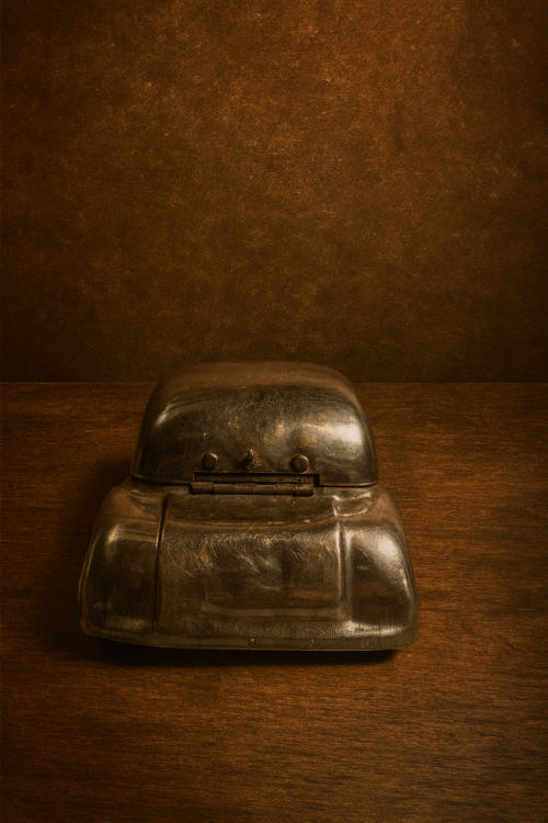 🌿 Vintage Brass White Polished Paan Daan (Very Old Collectible) - Image 8