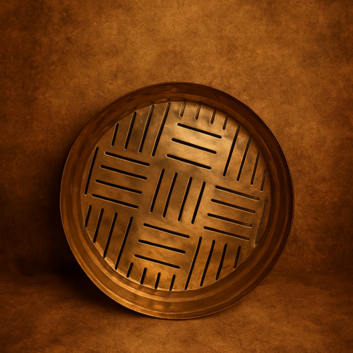 Vintage brass chalni diffrent shape ( grainer)