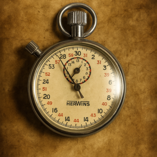 Vintage HERWINS Swiss-Made Stopwatch