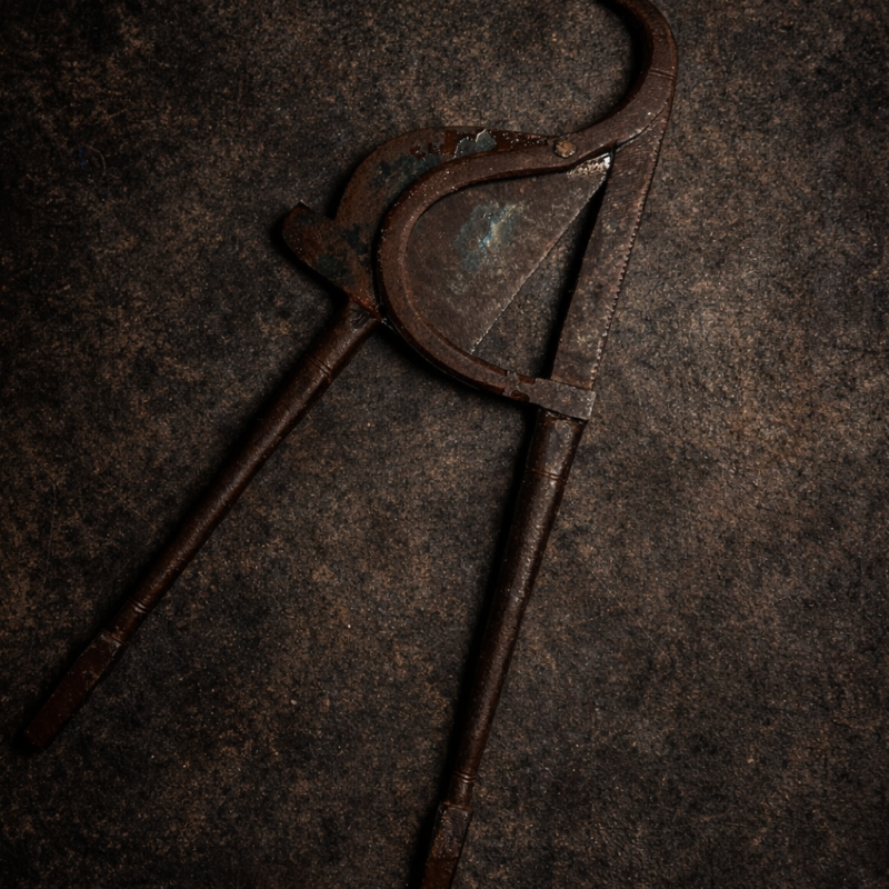 Antique Iron Supari / Nut Cutter