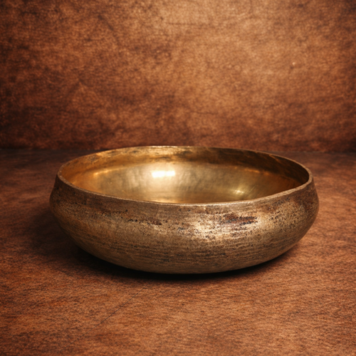 Antique Kaansa Bowl / Baatka – 125+ Years Old (Rajasthan, Jain Household)