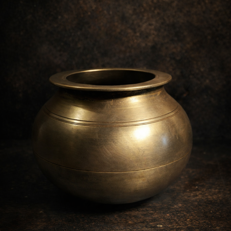 Vintage Bronze Haandi