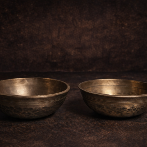 Antique Kaansa Bowls – 100+ Years Old (Set of 2)