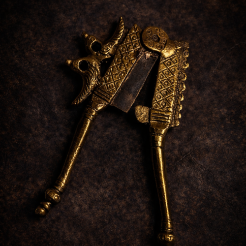 Vintage brass nut cutter