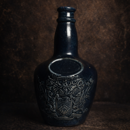 Royal Embossed Stoneware Decanter