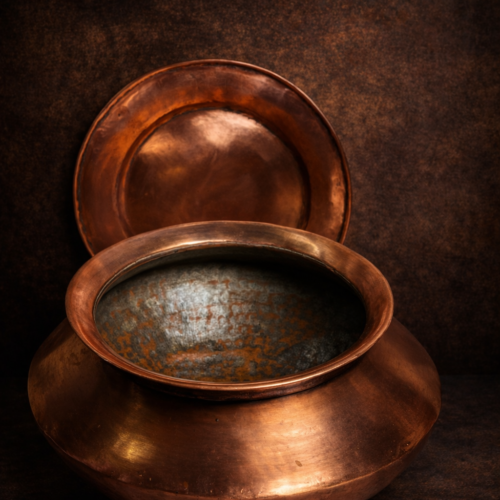 Vintage copper large size haandi(degchi)