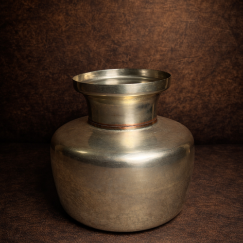 Vintage German silver pot