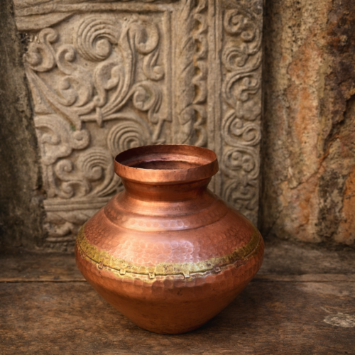 Vintage copper beautiful pot