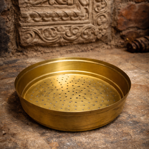 Vintage brass chalni