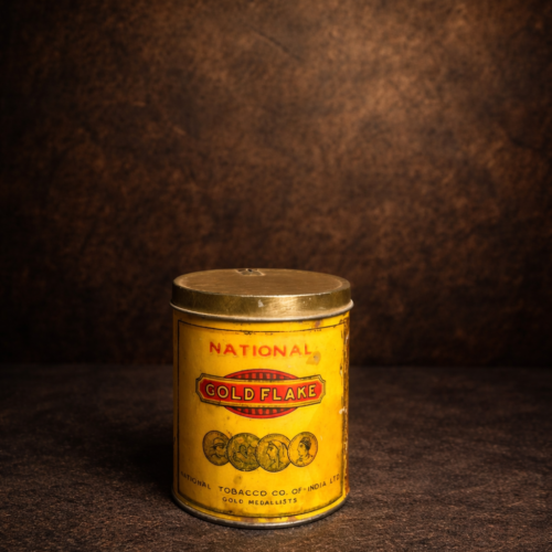 Vintage “National Gold Flake” Cigarettes Tin