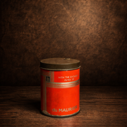Vintage “du Maurier” Virginia Cigarettes Tin (50s Pack)