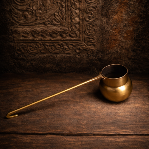 Vintage brass beautiful water ladle