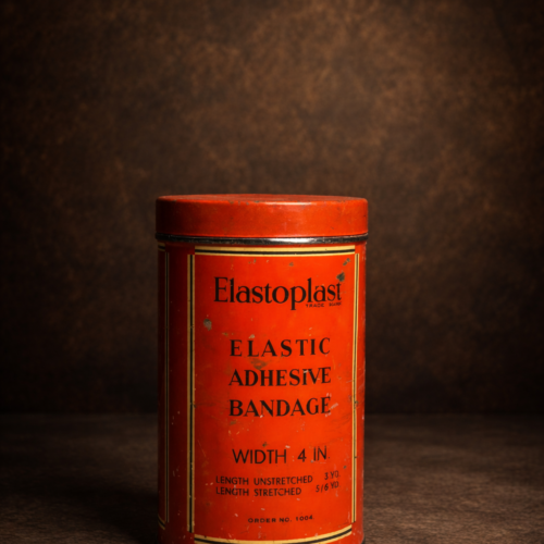 Vintage “Elastoplast” Elastic Adhesive Bandage Tin – Smith & Nephew Ltd. (Hull)