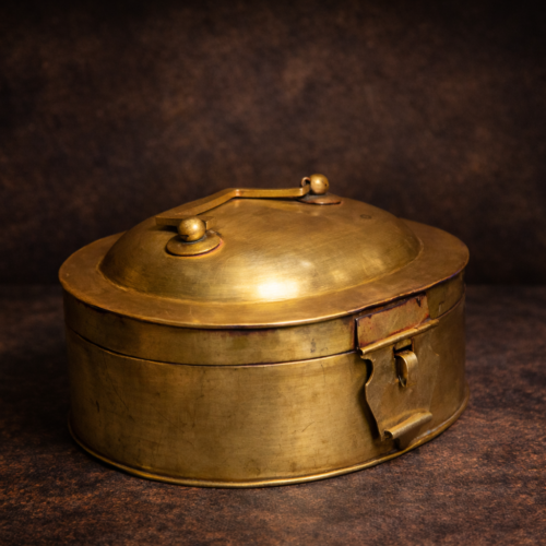 Antique brass beautiful box