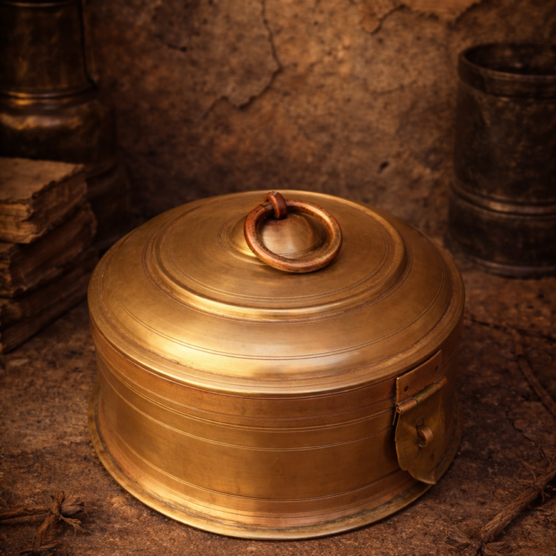 Vintage brass beautiful box