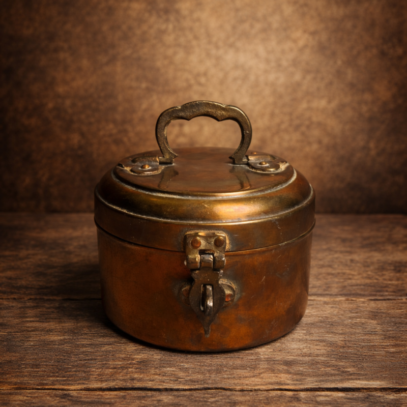 Vintage brass beautiful box