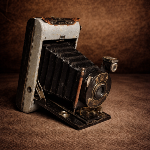 Vintage Eastman Kodak Folding Camera – 100+ Years Old Collectible (Made in U.S.A.)